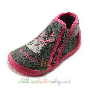 Bopy Girls Warm Wool Slippers Made in France A216
